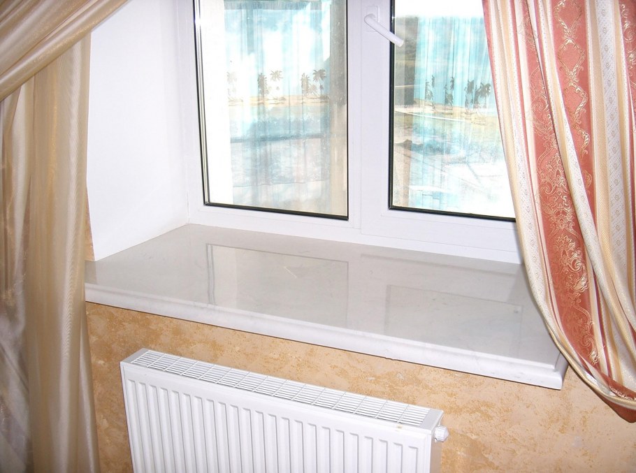 Мансуровский гранит подоконники