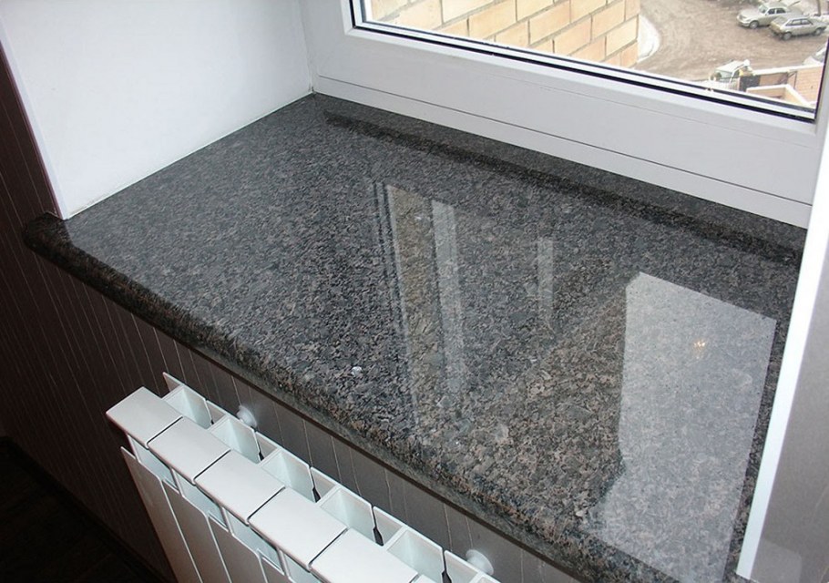 Подоконники из акрилового камня corian