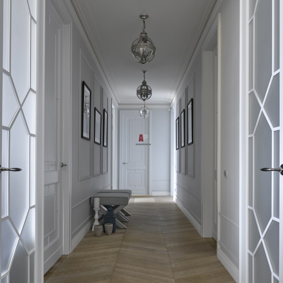 Прихожая в американском стиле