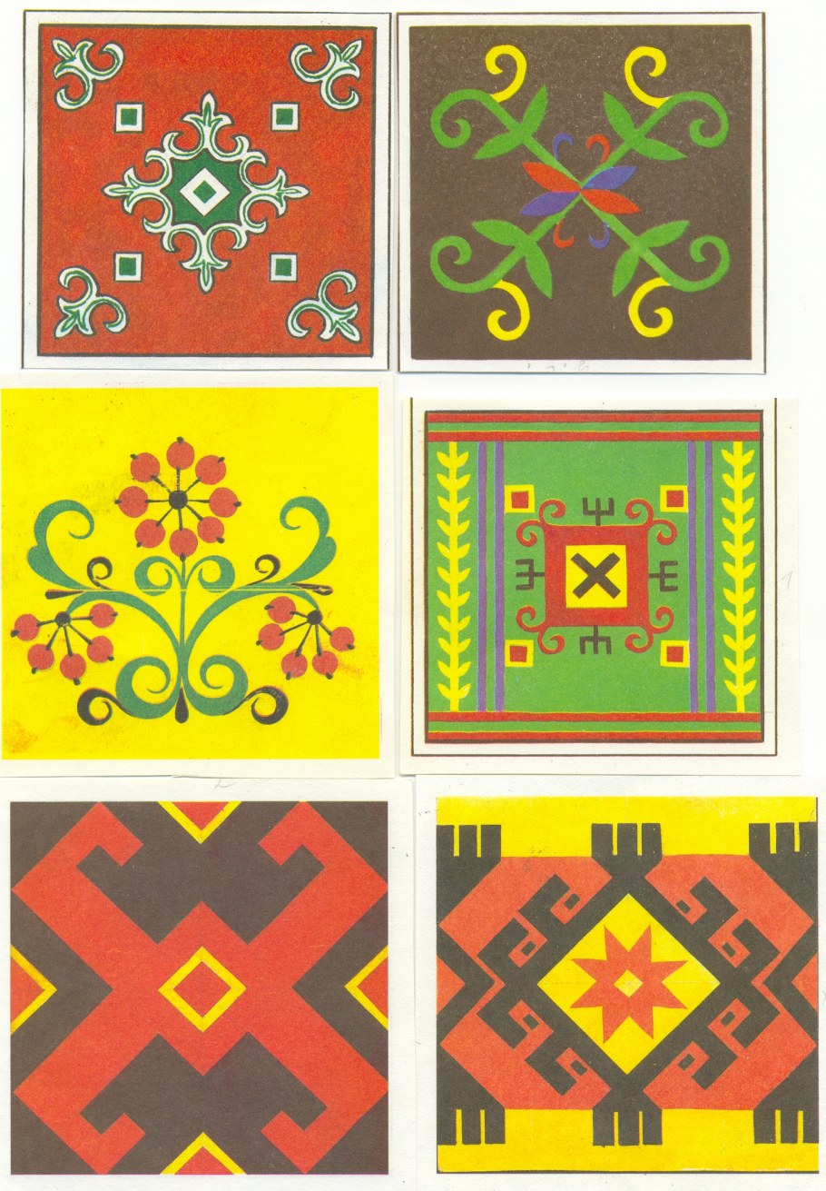 Азия орнамент вектор