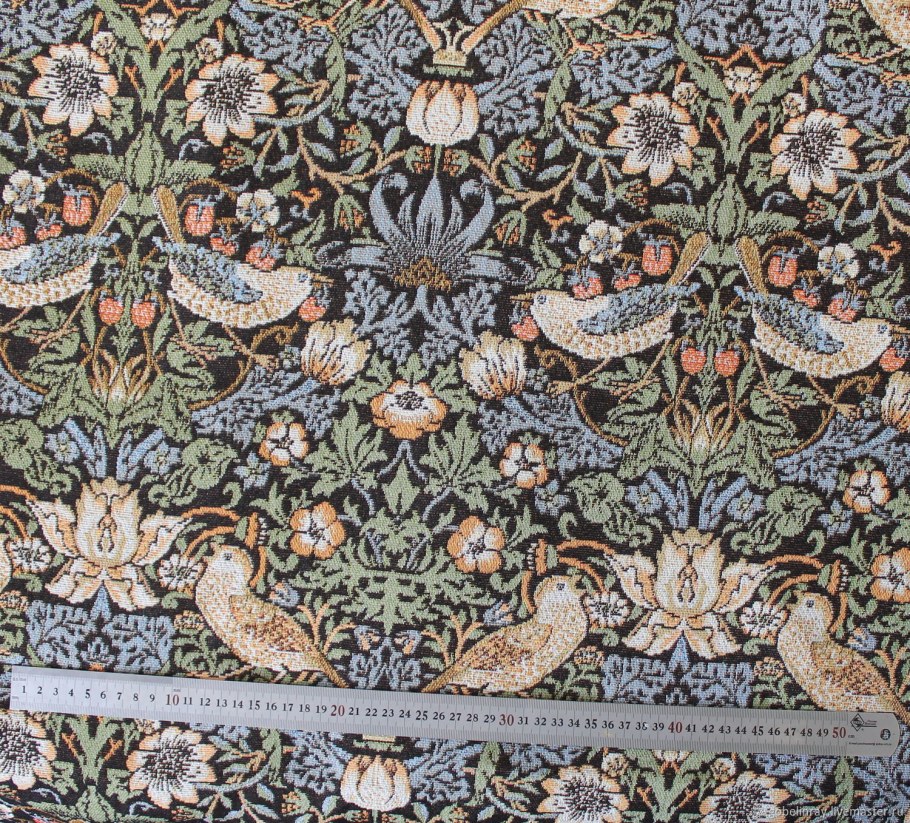 Уильям Моррис ткани интерьер