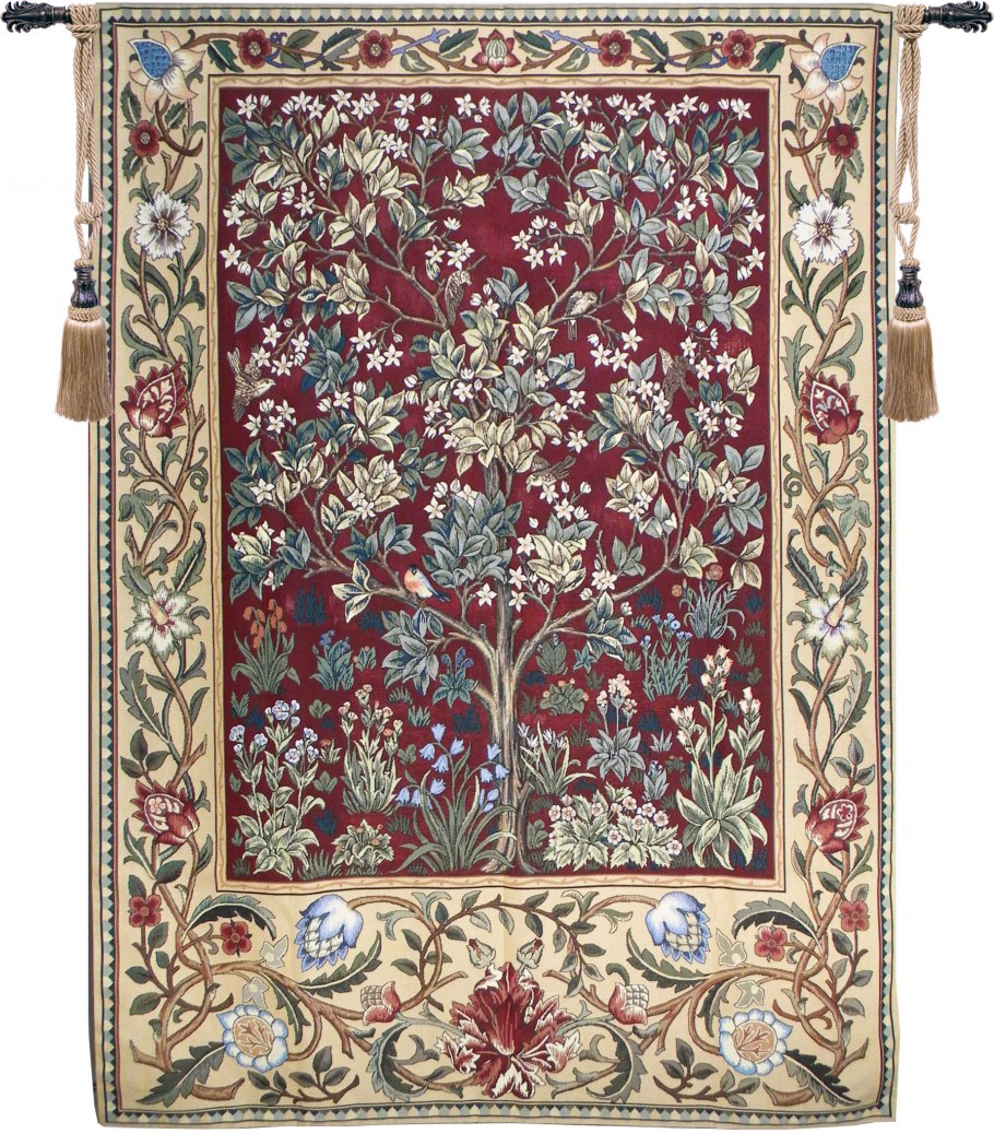 Гобелен поклонение Марие Уильям Моррис