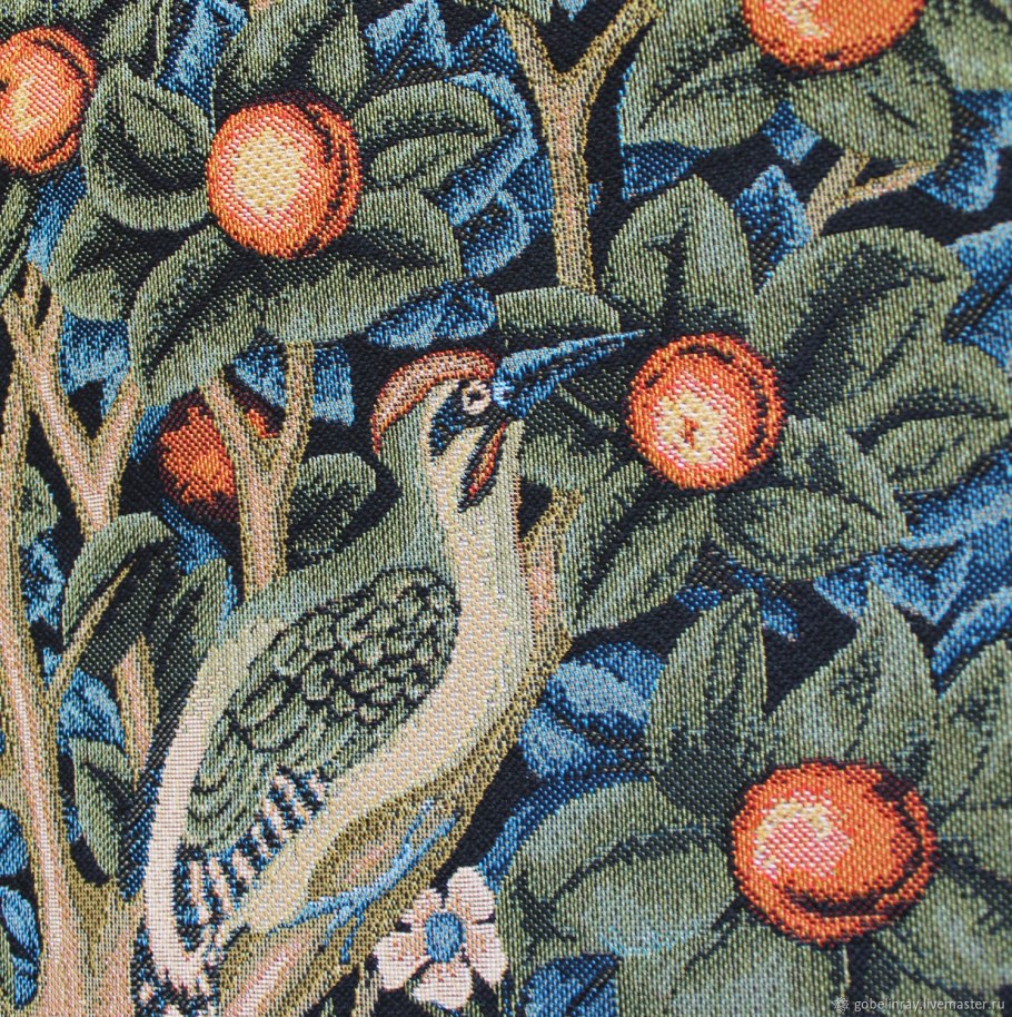 Гобеленовая ткань Уильям Моррис