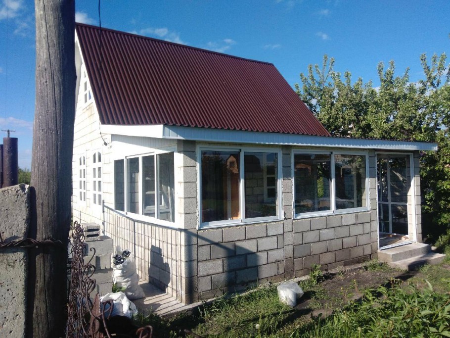 Пристройка веранды к дому