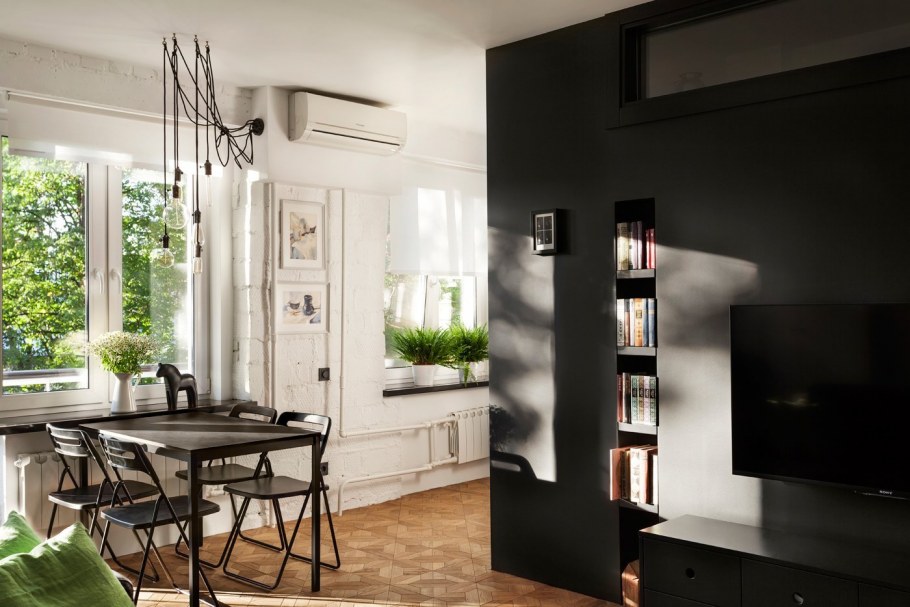 Интерьер 2 комнатной квартиры 44 кв.м