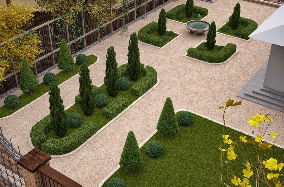 Ландшафтный дизайн дачного участка