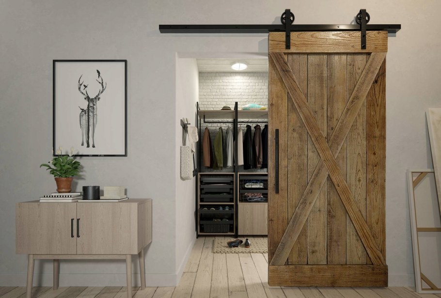 Амбарная дверь Loft модель 2