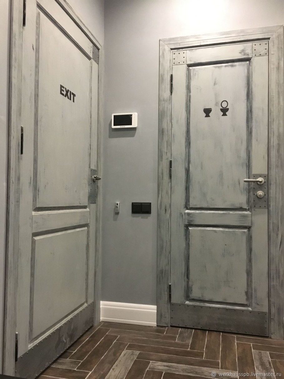 Двери массив лофт