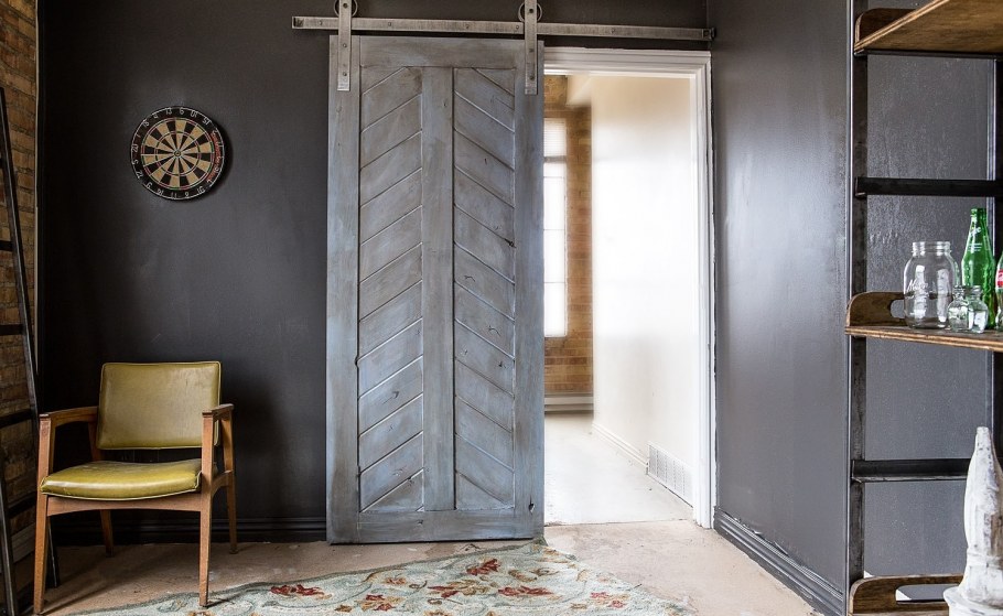 Амбарная дверь лофт