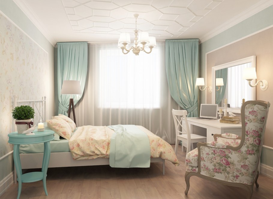 Спальня для молодой женщины