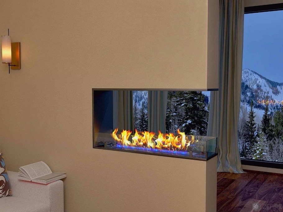 Биокамин Zefire Standart 700 торцевой