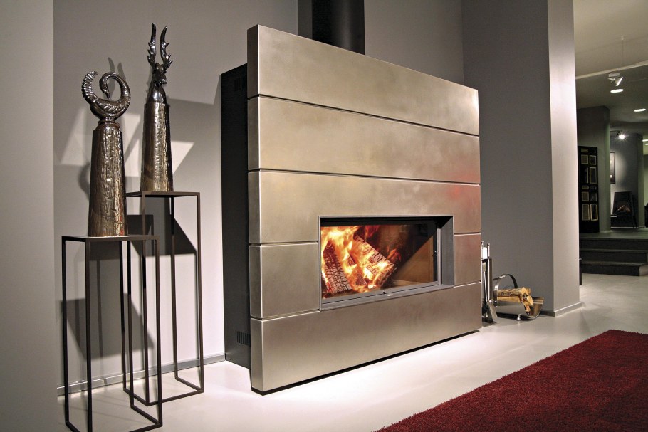 Камин в интерьере