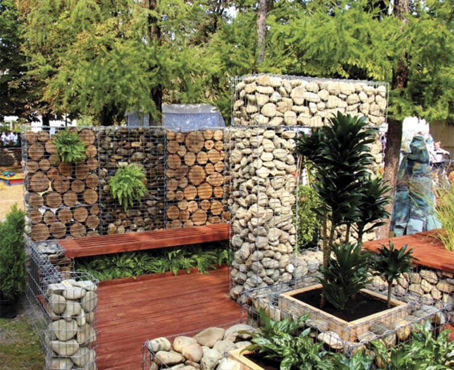 Габионы и Пергоны