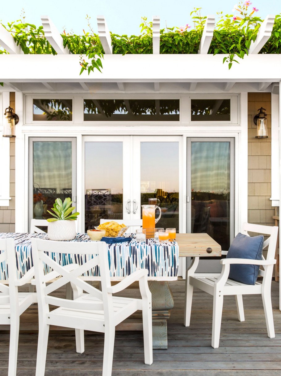 Терраса в американском стиле