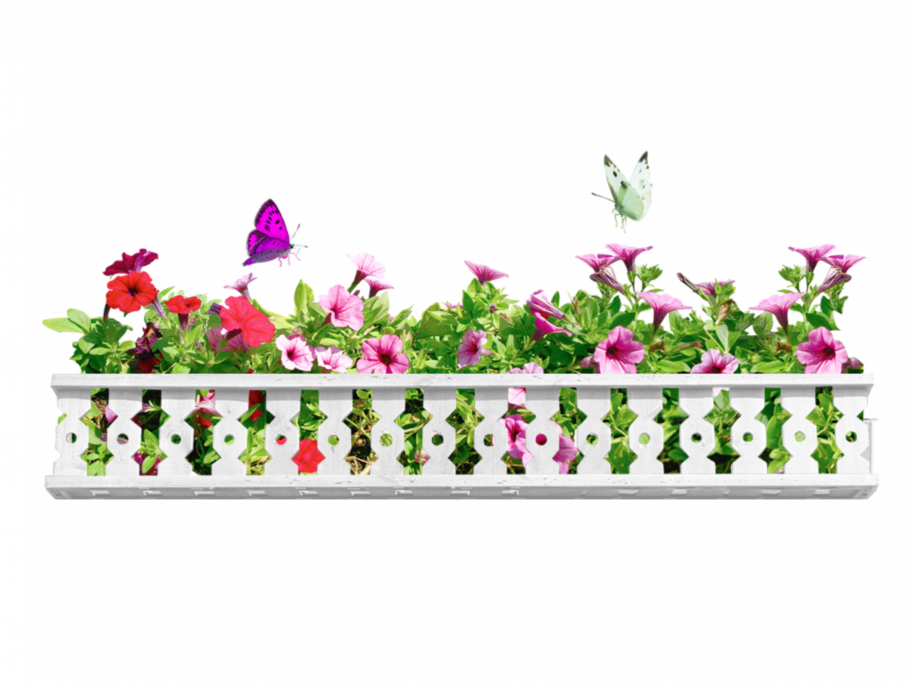 Цветочный бордюр