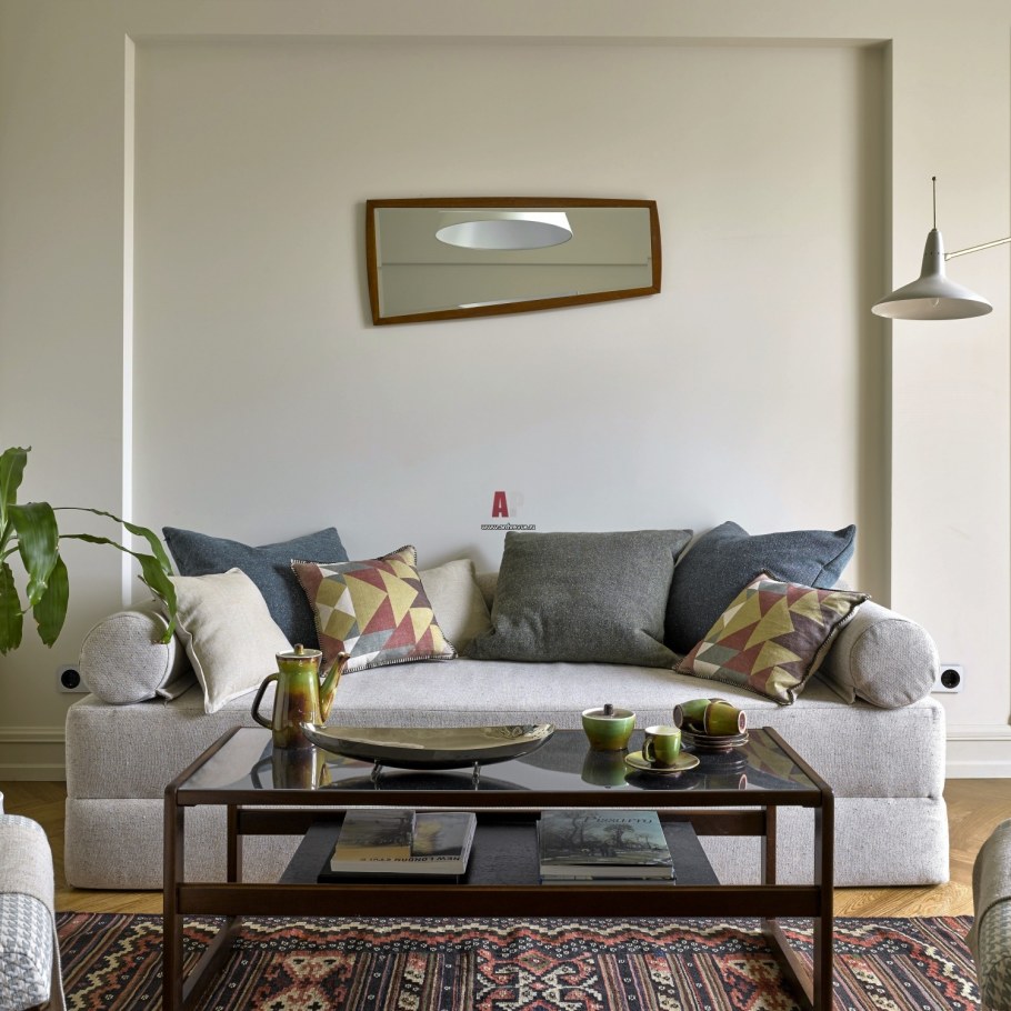 Декор стены с телевизором