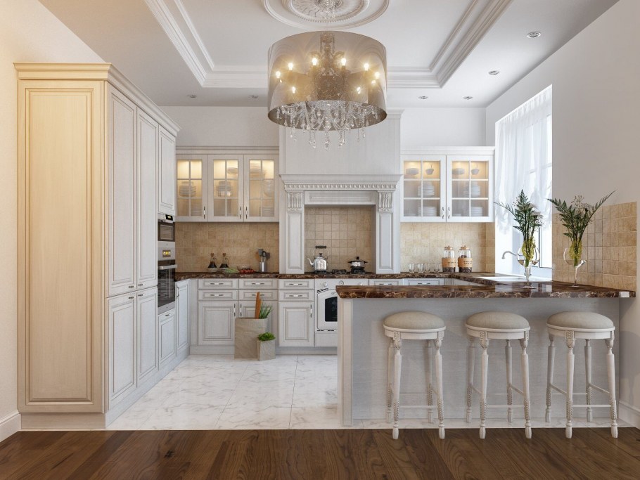 Светлые кухни