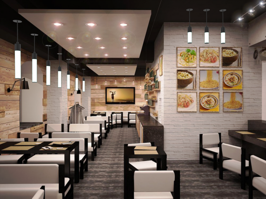 Интерьер кафе