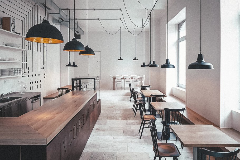 Интерьер кафе