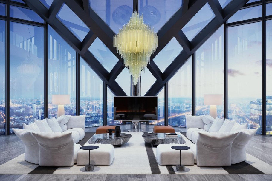 Платиновые апартаменты в башне Федерация