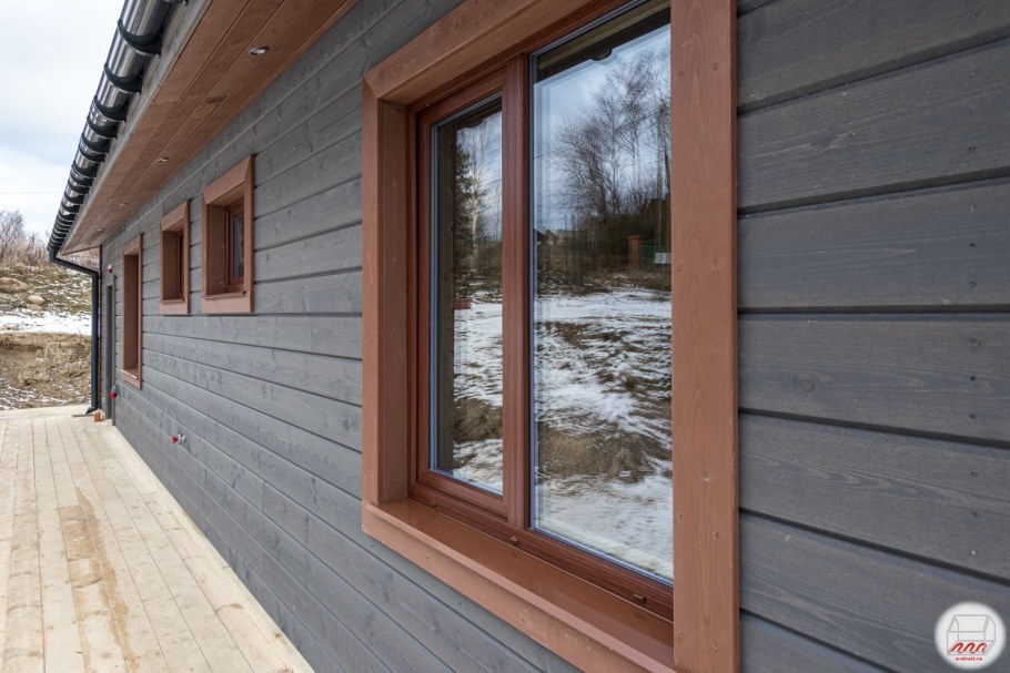 Тонкопиленная фасадная доска