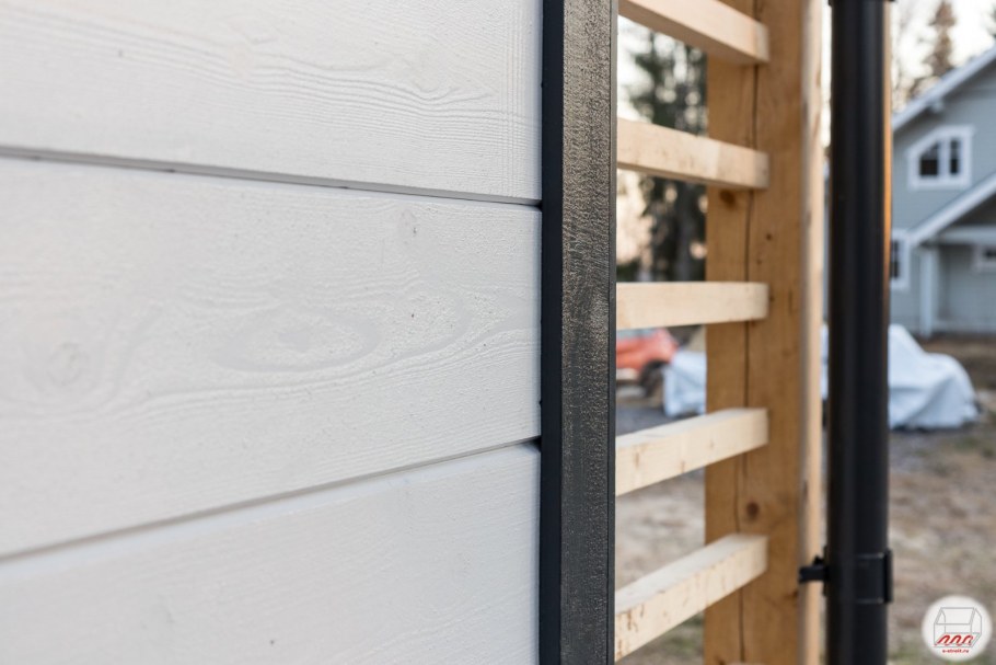 Скандинавская фасадная доска UYV С тонкопиленной поверхностью