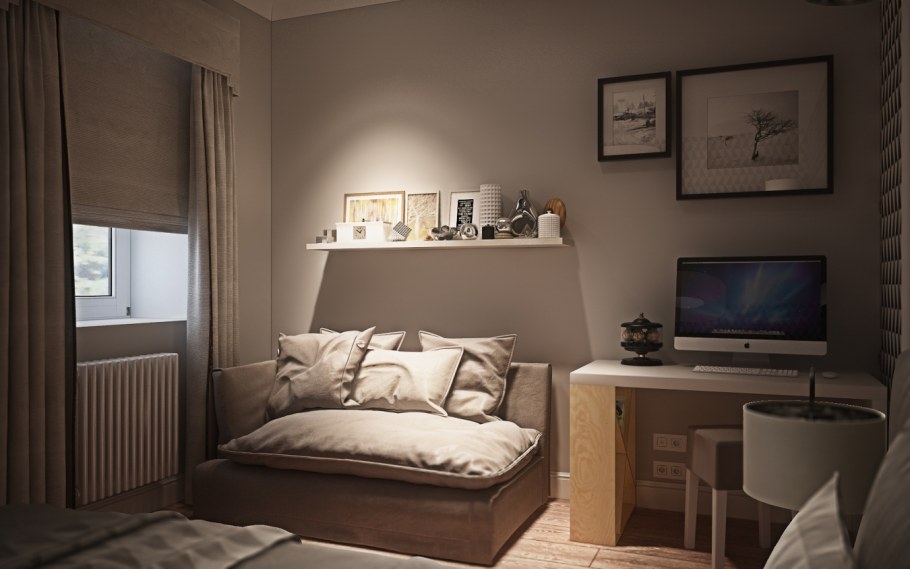 Интерьер комнаты для подростков мальчиков 15 кв.м