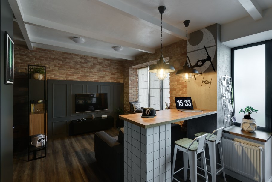 Лофт хрущевка 30 кв