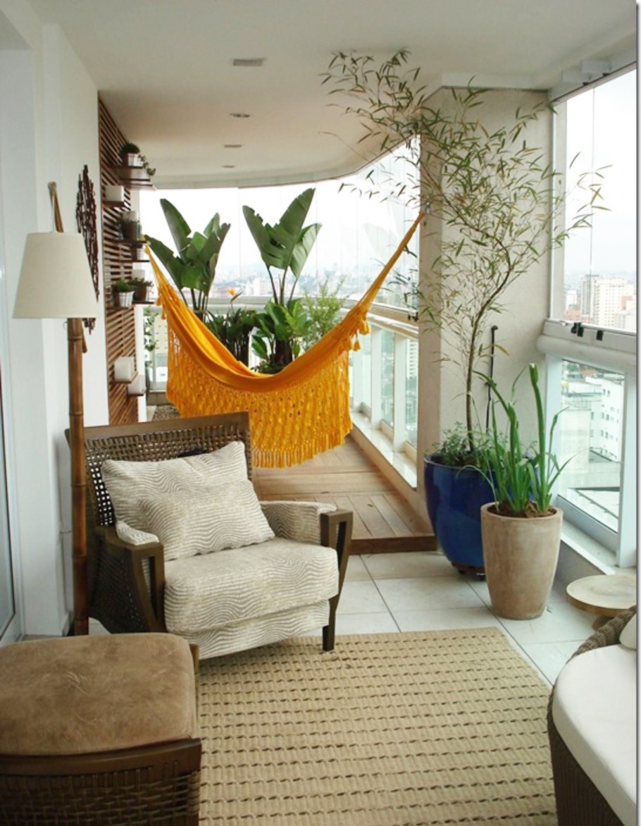 Лоджия в стиле лофт