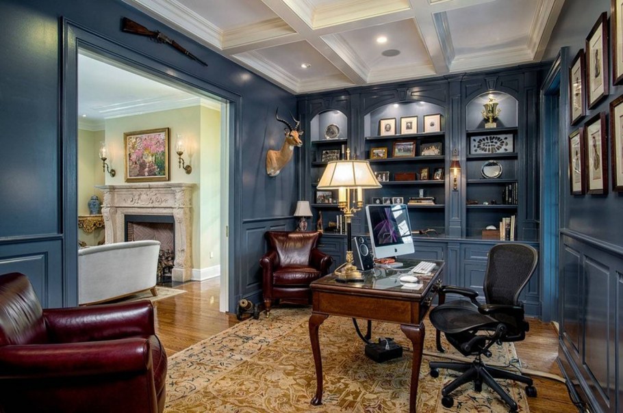 Кабинет в американском стиле
