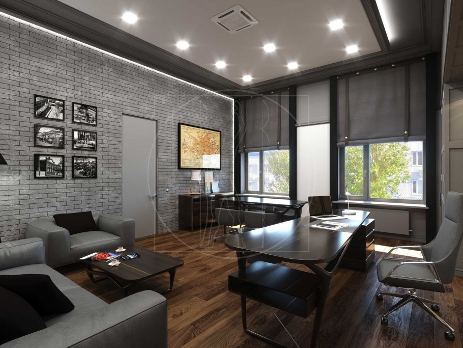 Офис в квартире студии