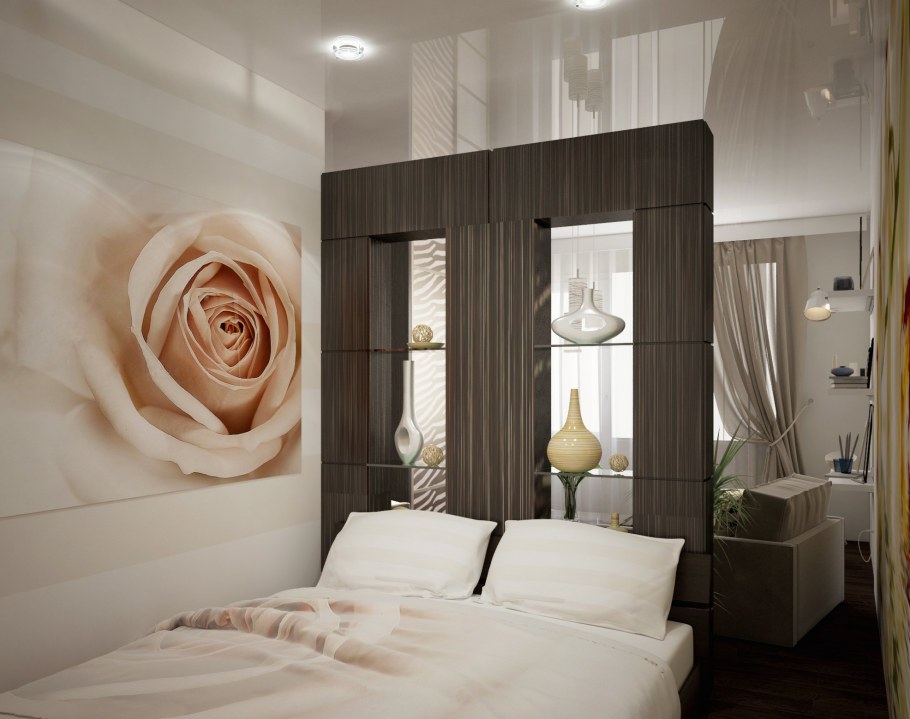 Интерьер спальни эконом класса