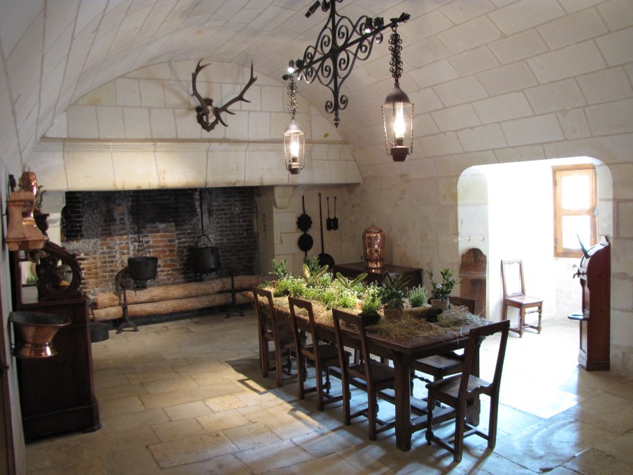 Королевская кухня в замке Шенонсо