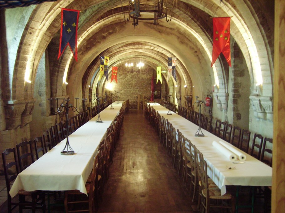 Рыцарский замок внутри