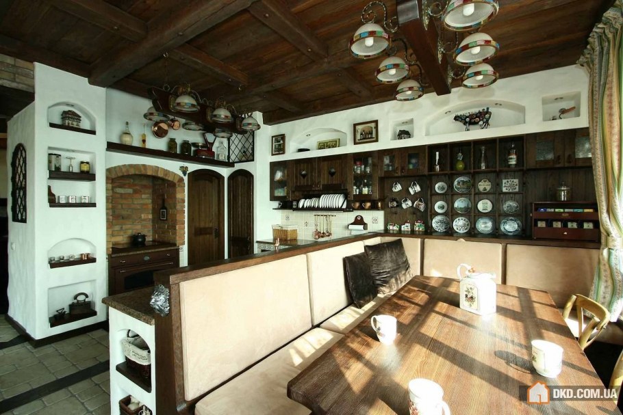 Баварский стиль в интерьере кухни