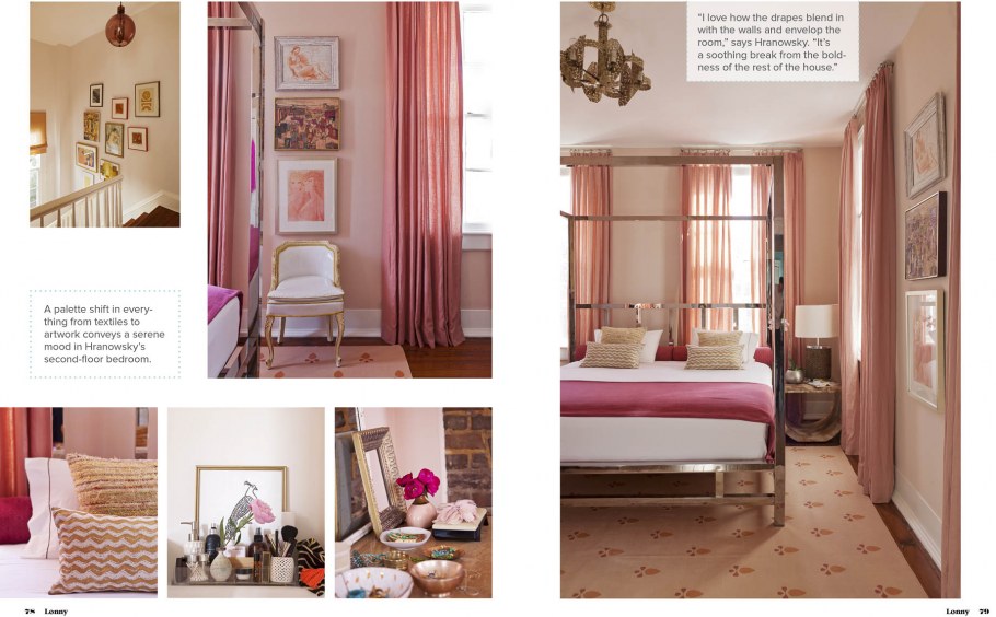 Теплые цвета в интерьере