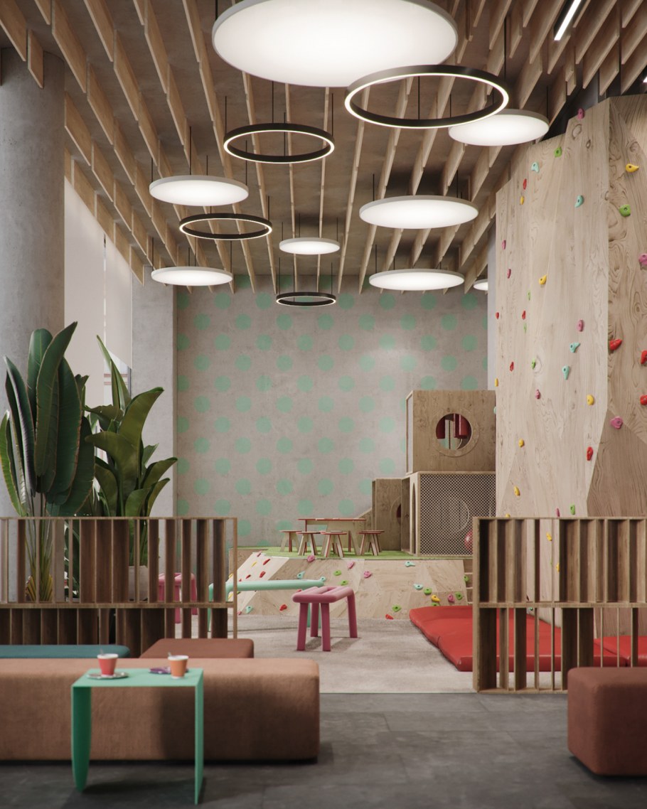 Стильная игровая комната