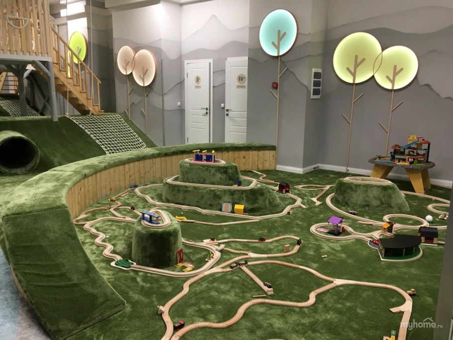Интерьер детской игровой комнаты
