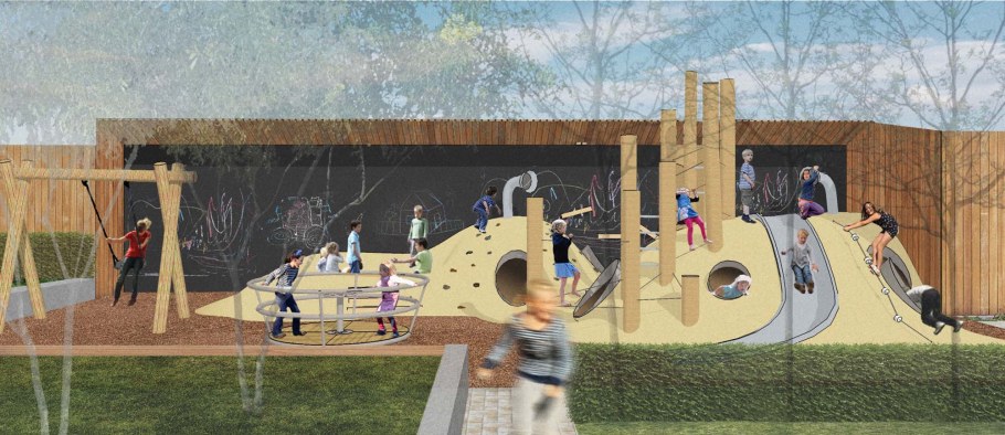 Детская площадка интерьер