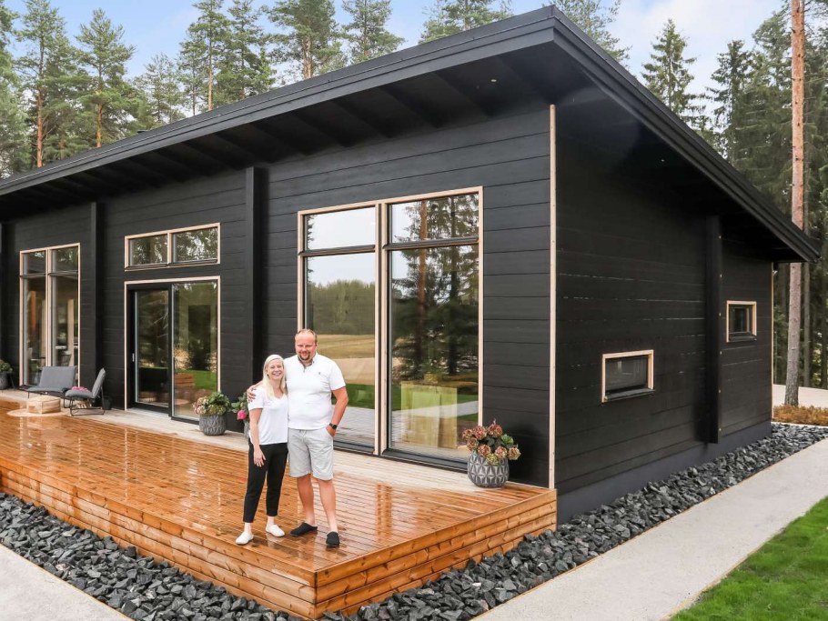 Загородный дом в скандинавском стиле