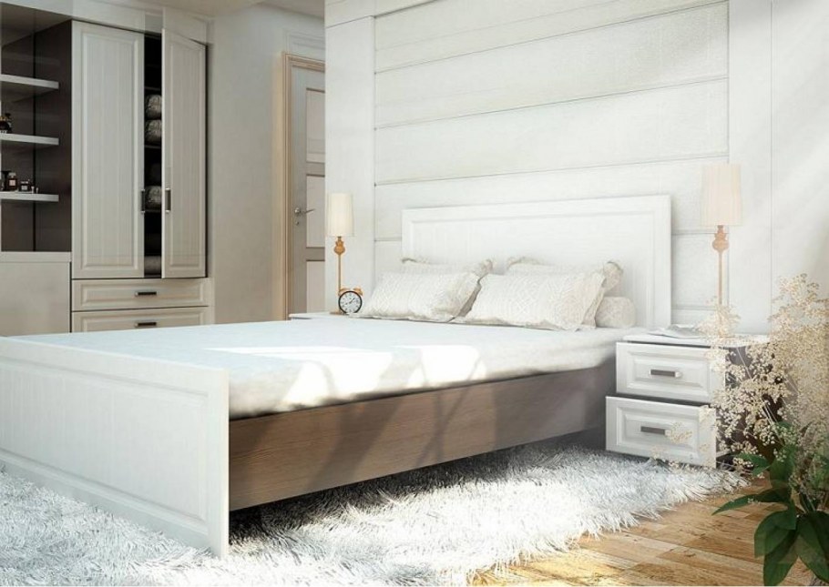 Спальня Анталия сонома белый