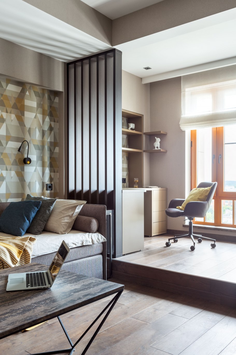 Перегородка для зонирования комнаты