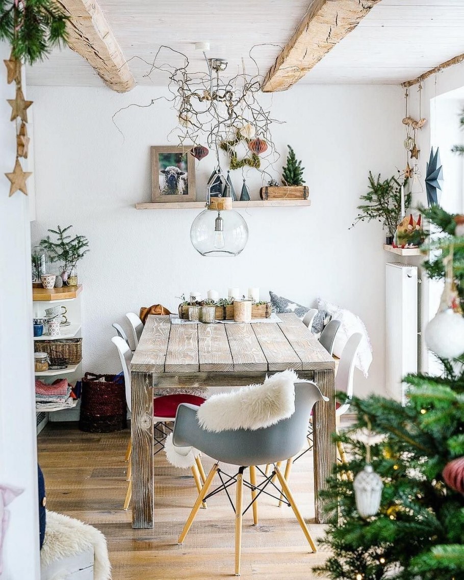 Декор кухни в стиле Сканди