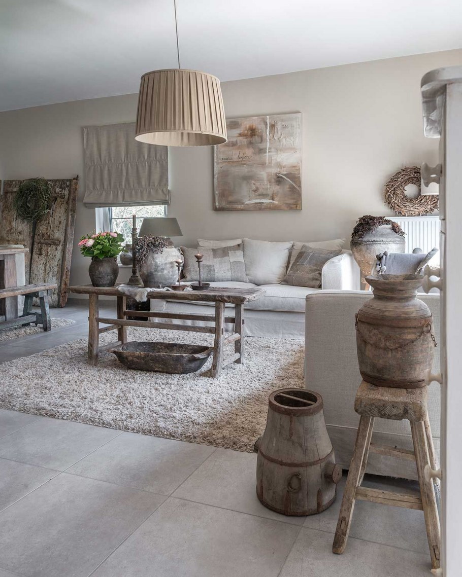 Интерьер в природных тонах