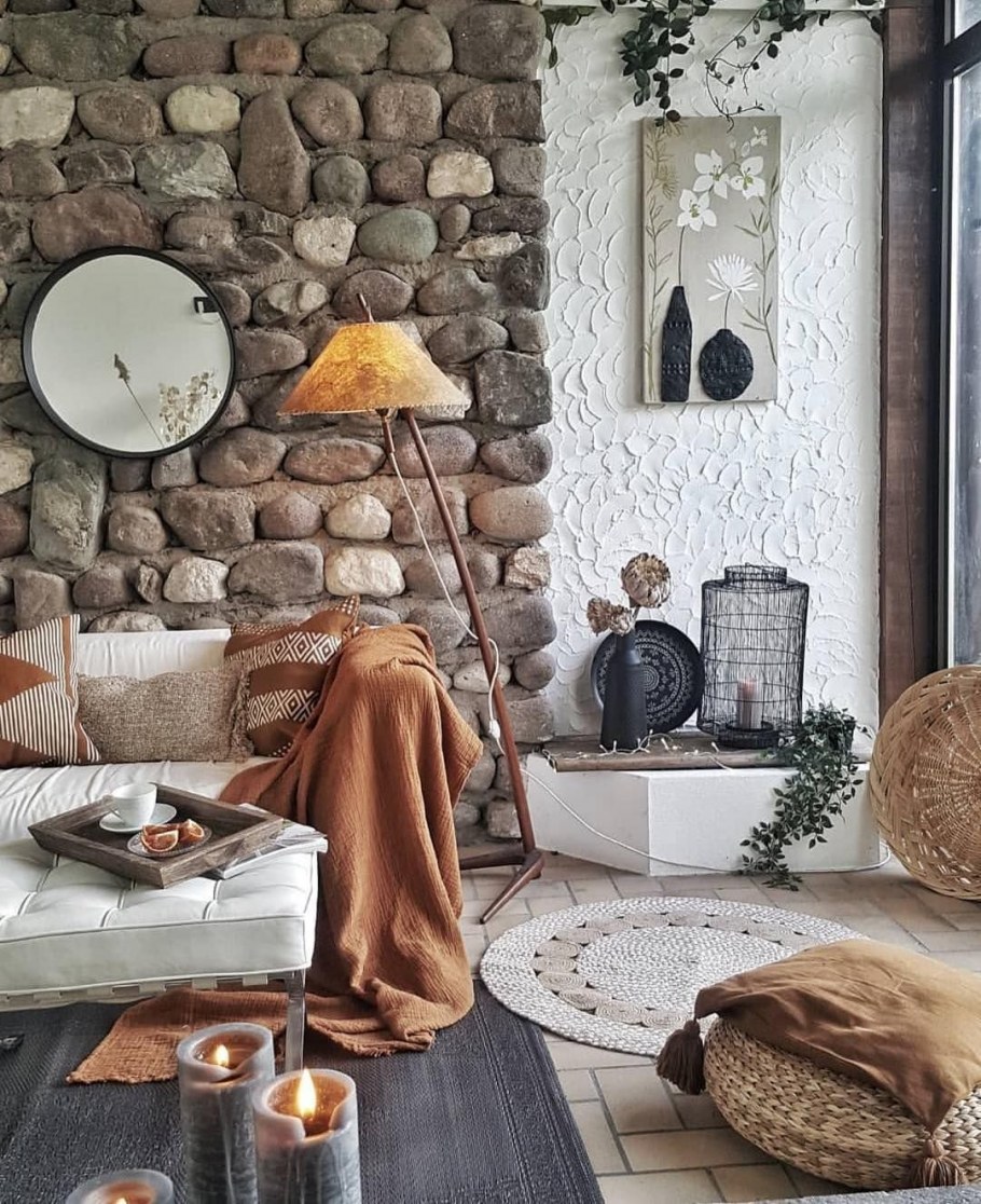 Рустик в интерьере квартиры