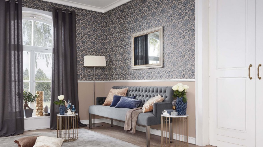 Картина в интерьере лофт спальня