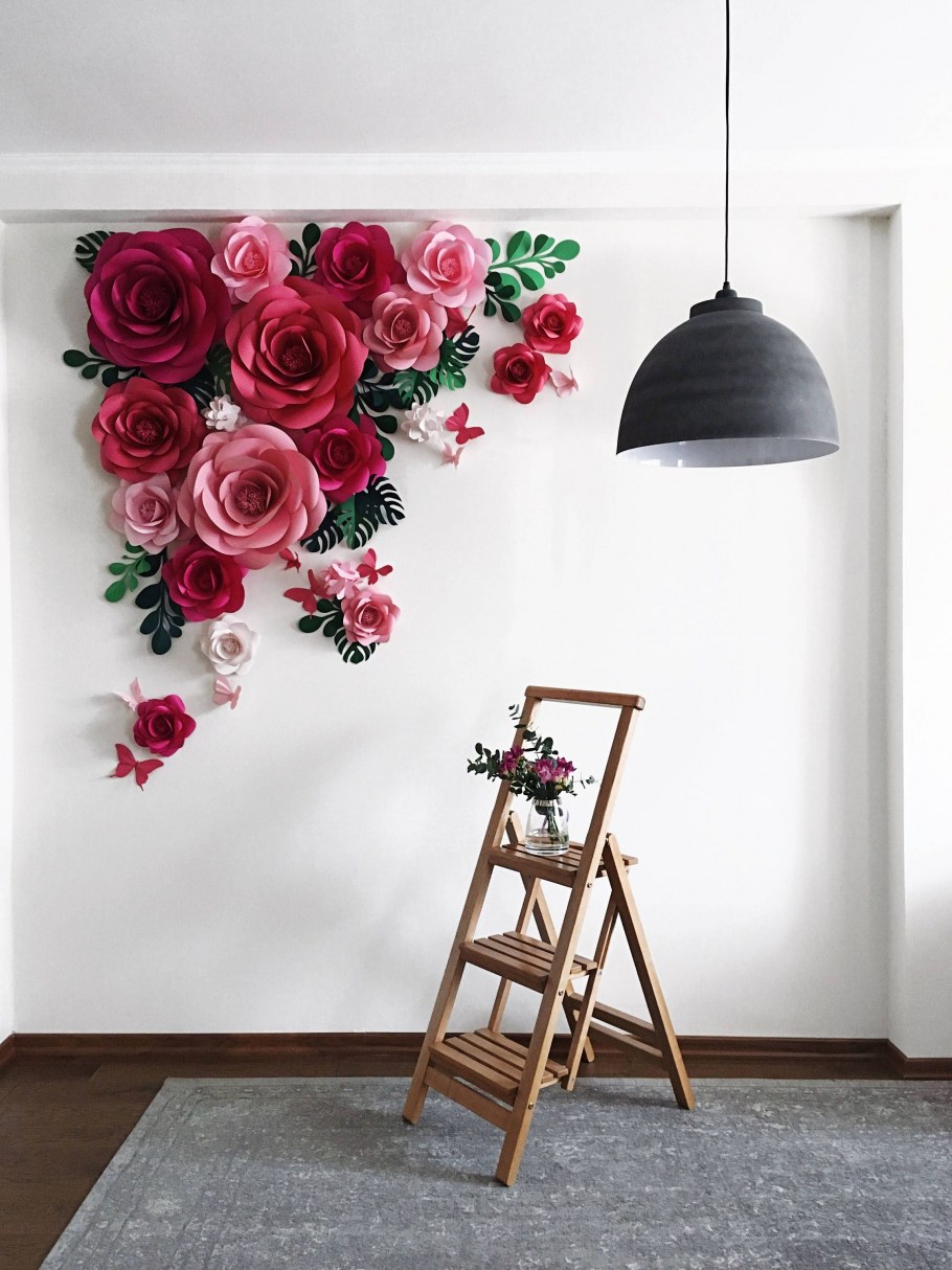 Цветы на стене нарисовать. Что важно знать о способах росписи стен?