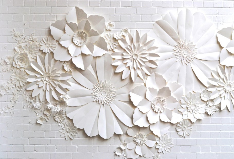 Объемные украшения на стену