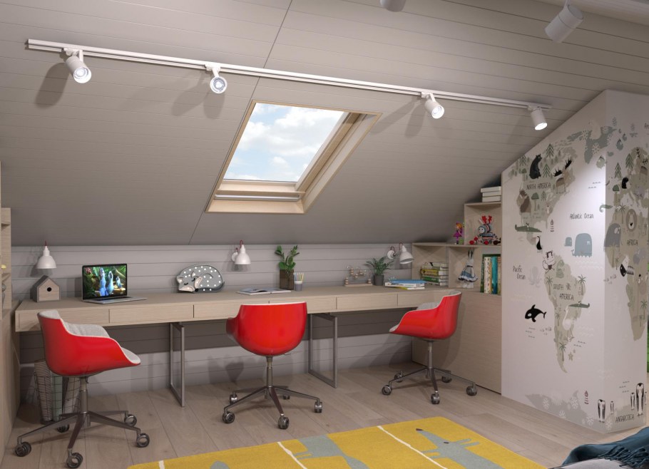 Мансарда шинопровод