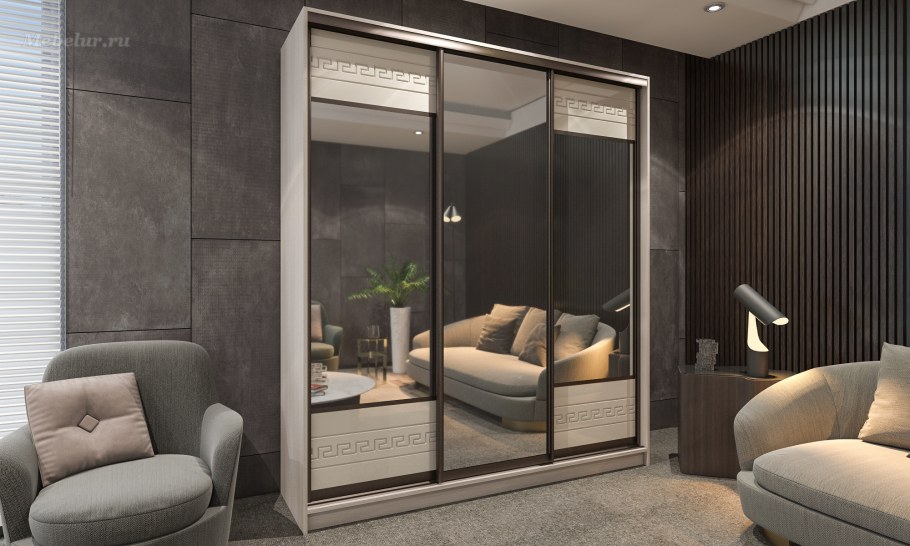 Шкаф купе дуб белфорт